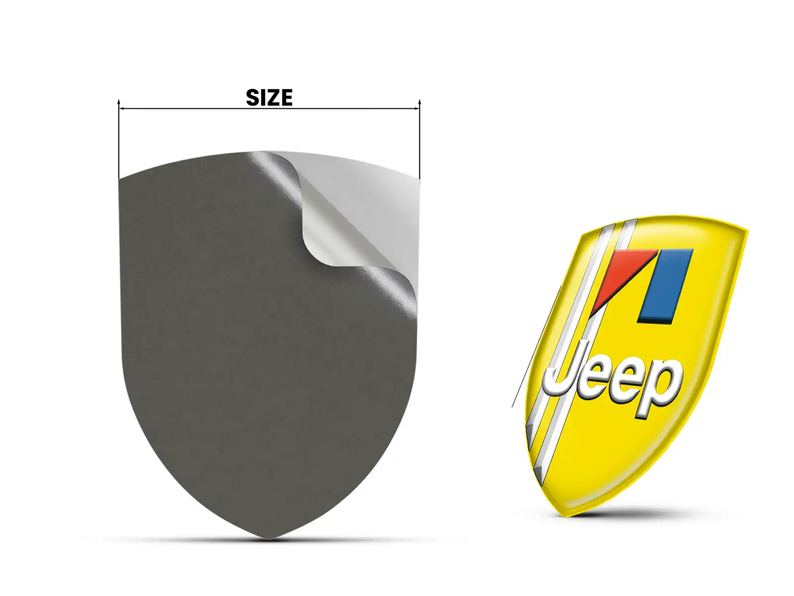 Jeep Emblema Cupola Max Chic Durevole Pro Prestazioni